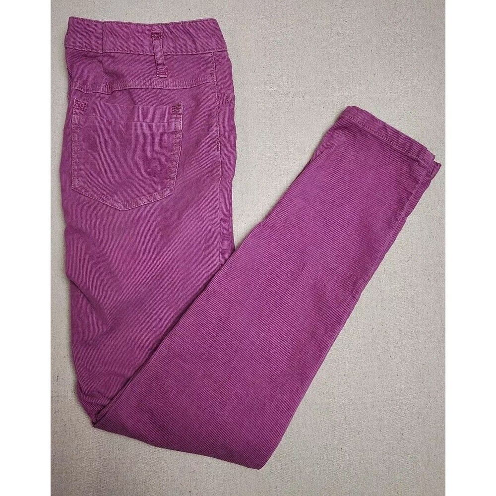 We The Free Free People Women's Pink Corduroy Low Rise Tapered Pants Size W29 V